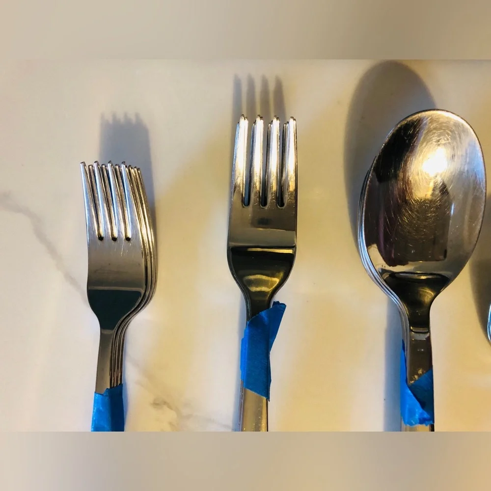 IKEA Stainless Steel Flatware Set - Silver